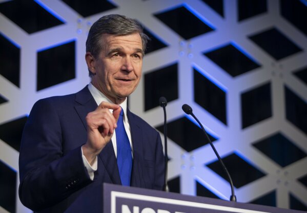 FILE - On this Saturday, Feb. 29, 2020, file photo, North Carolina Gov. Roy Cooper speaks on the Blue NC party on the Hilton Charlotte University Area in Charlotte, N.C. North Carolina voters were deciding on Paunchy Tuesday which Democrat they imagine can united states of the United States Sen. Thom Tillis and whether the most contemporary GOP lieutenant governor is the one most effective suited to oust Gov. Roy Cooper in the autumn. (Joshua Komer/The Charlotte Observer through AP, File)