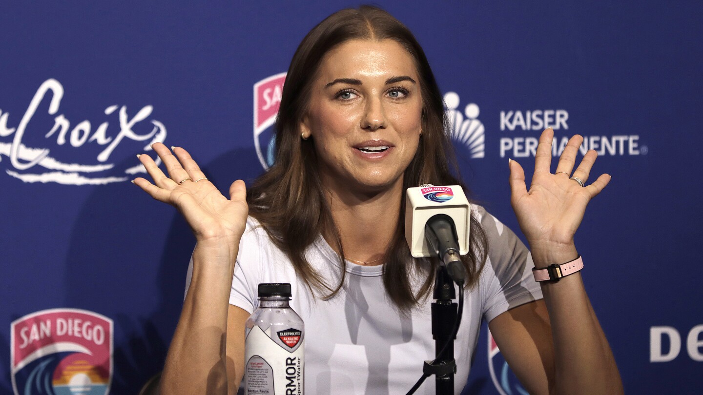 Star athletes from across sports offer accolades as Alex Morgan prepares for last pro match