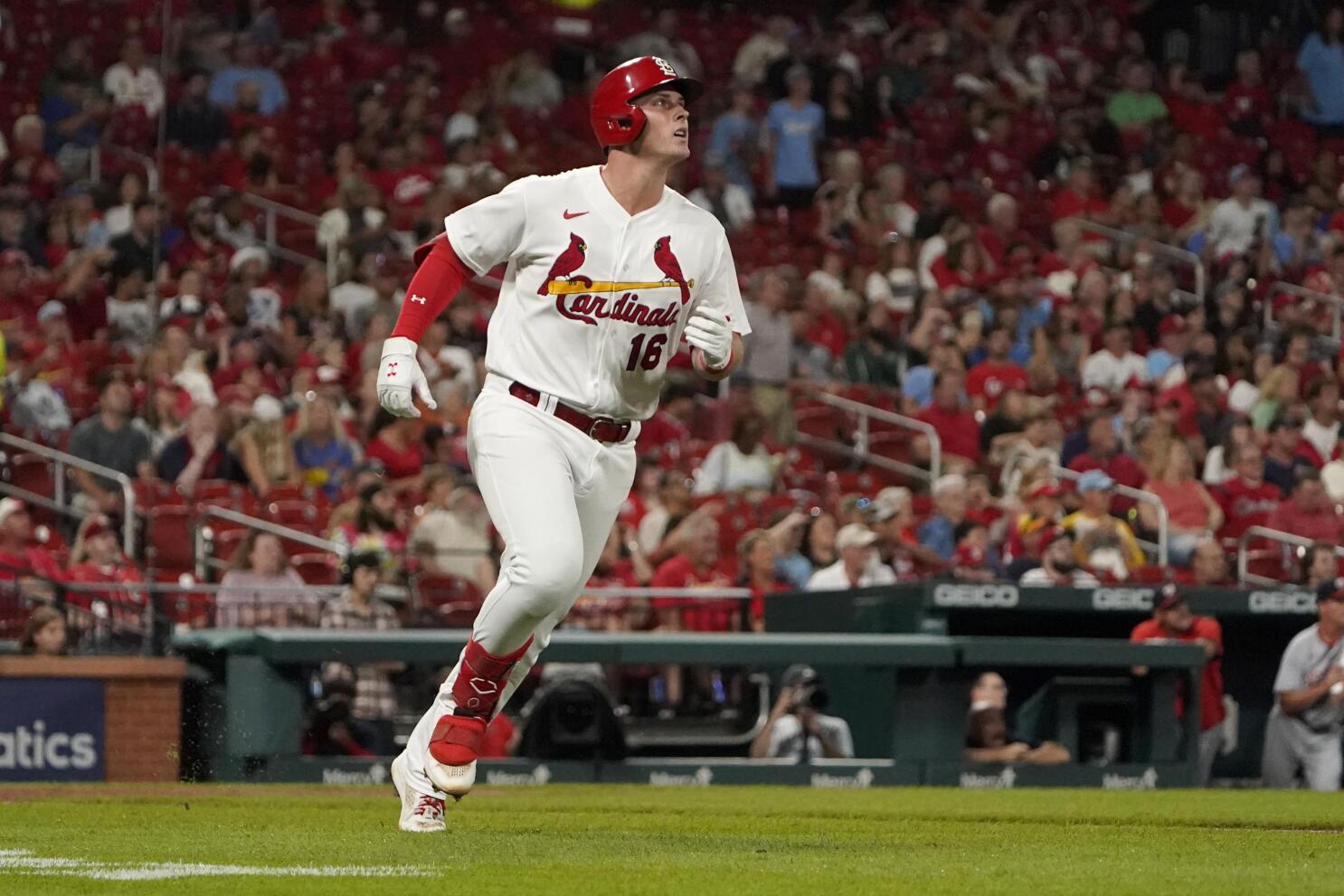 Nolan Gorman records first career MLB hit for St. Louis Cardinals