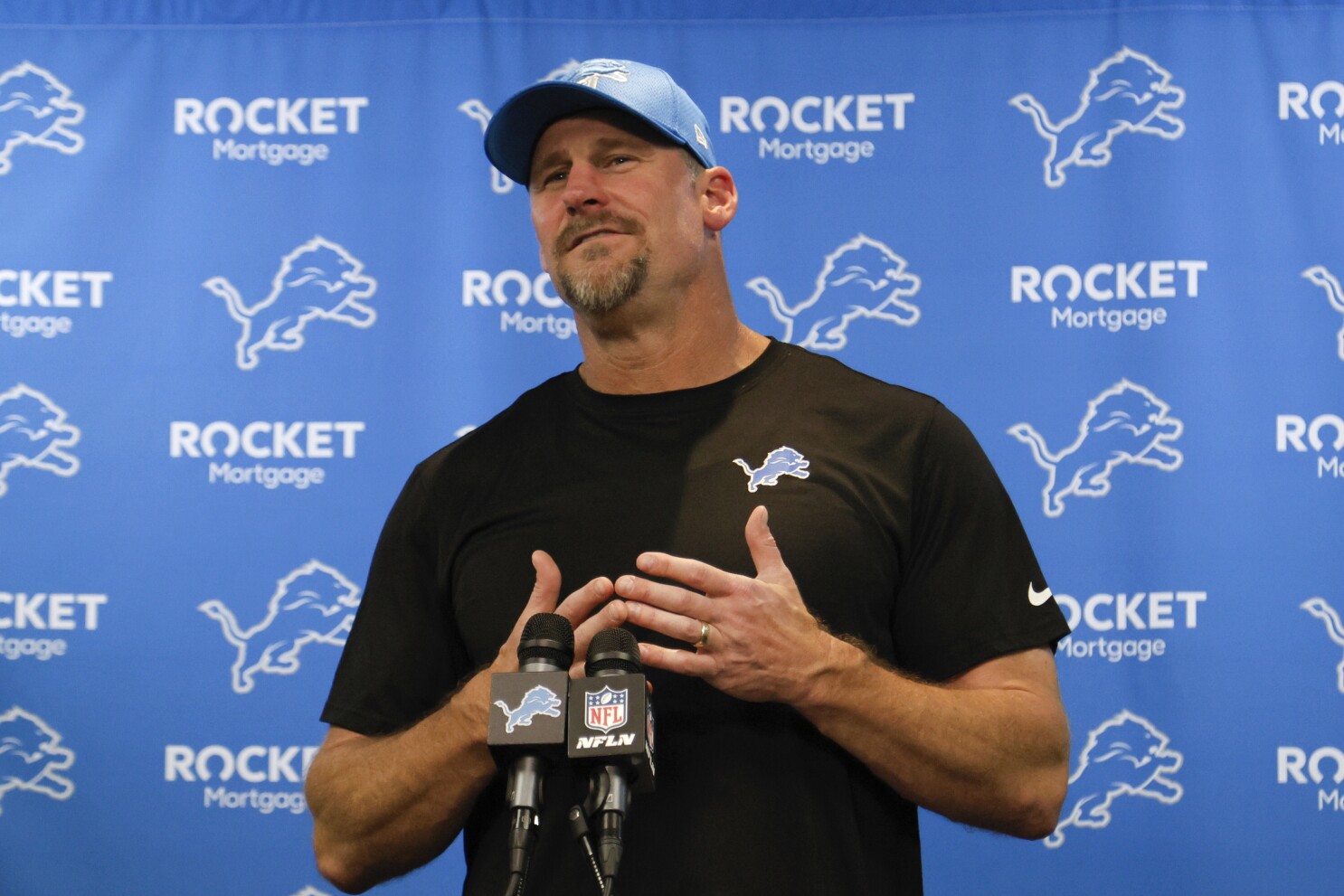 Dan Campbell happy to sacrifice a night's sleep for Lions overtime win over Rams