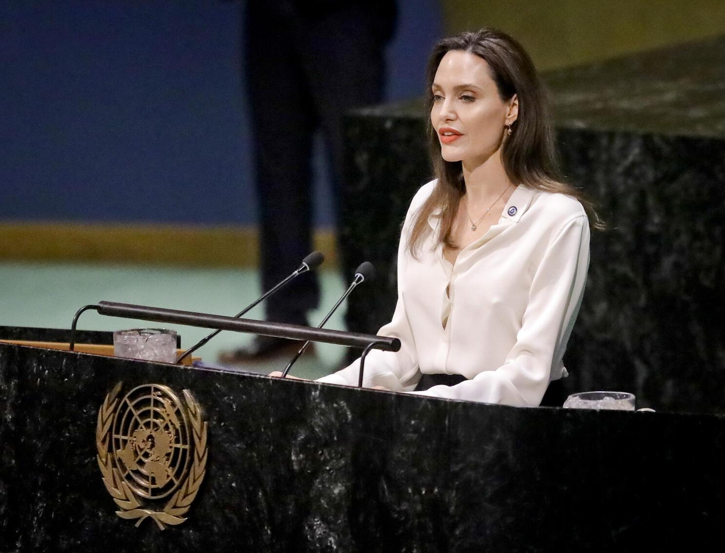 Angelina Jolie Leaving UN Refugee Agency Special Envoy Role – The