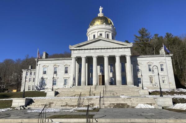 A Vermont legislative committee met at the State House, seen Tuesday Feb. 14, 2023, in Montpelier, Vt. During the session, the committee approved a bill on that would make Vermont the second state to allow terminally Ill nonresidents to seek medically assisted suicide. (AP Photo/Lisa Rathke)