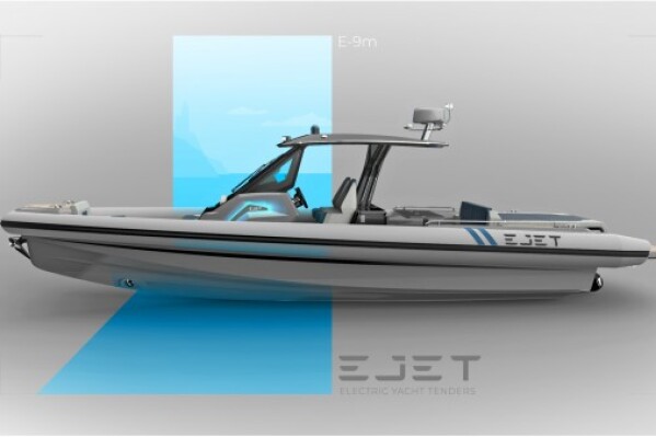 EJET Eco-Friendly Electric Motor & Drivetrain Yacht Tenders: New Model Announced