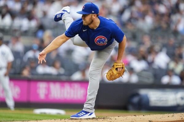 Cubs get 1st win in Bronx as Taillon outpitches Yankees' Rodón in