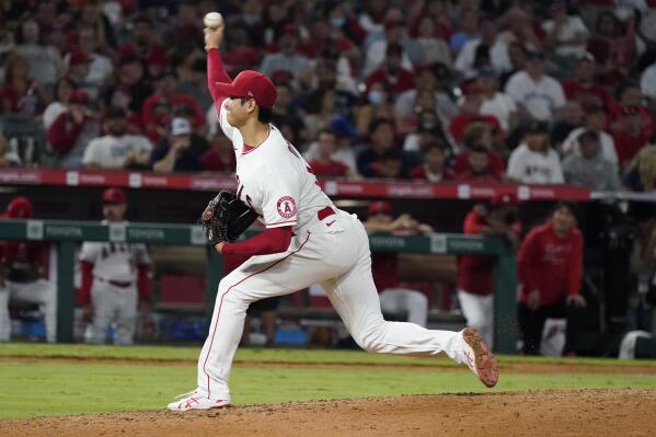 Ohtani hurls 6 innings, doubles in Angels' 6-3 win over Jays