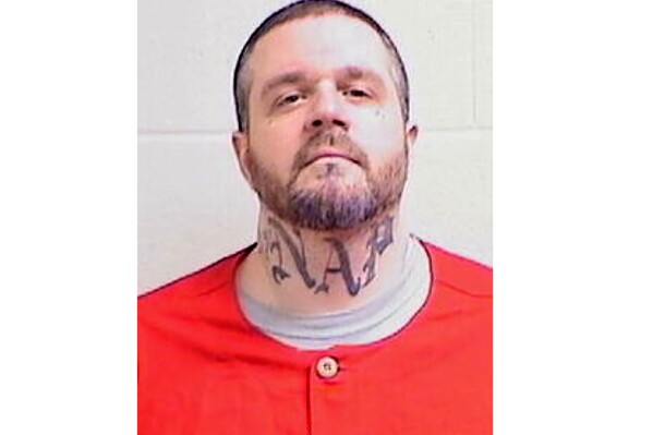 This undated photo provided by the Indiana Department of Correction shows Benjamin Ritchie, who was convicted in the 2000 killing of Beech Grove Police Officer Bill Toney. (Indiana Department of Correction via AP, File)
