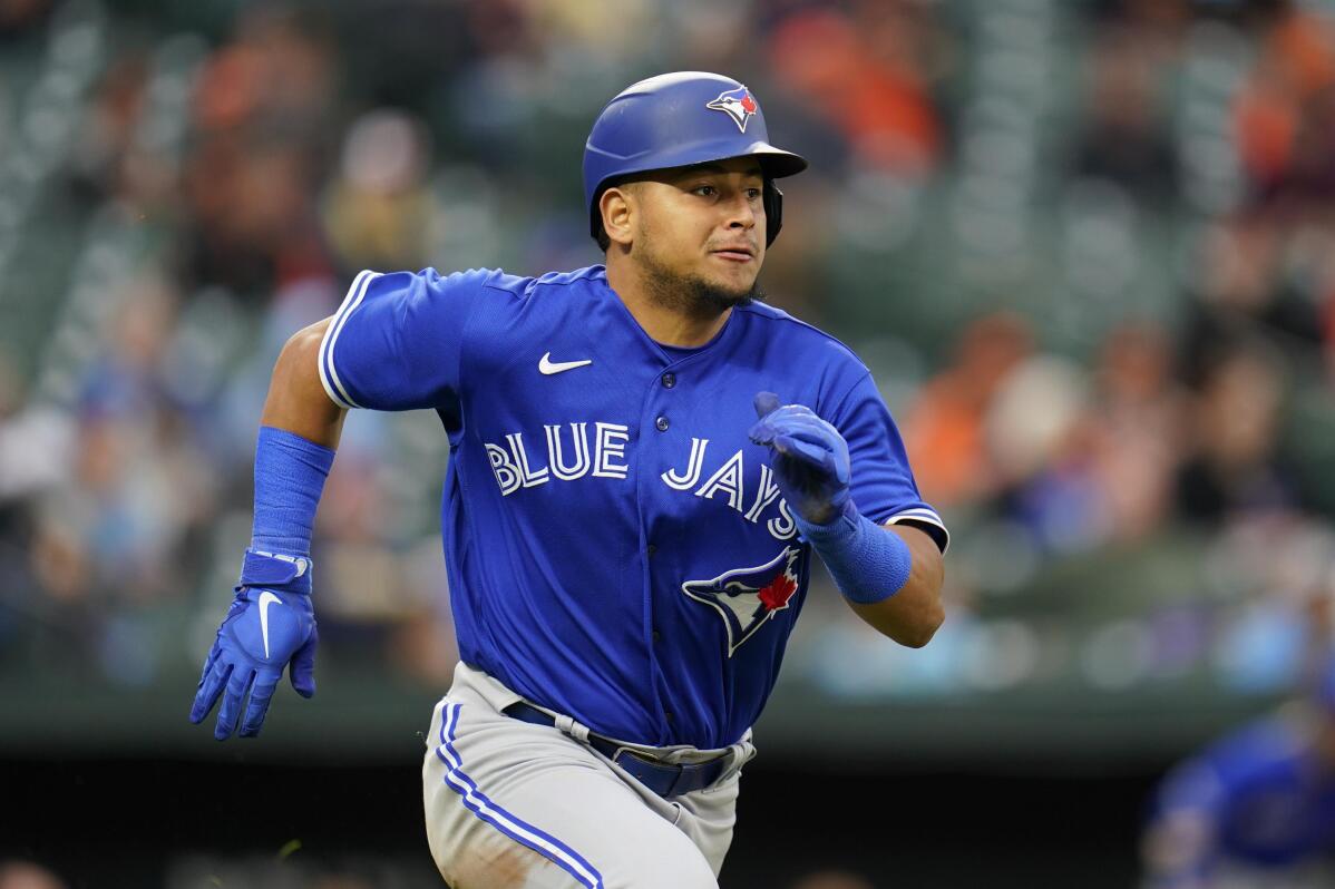 Dbacks trade Varsho to Blue Jays, receive Moreno, Gurriel AP News