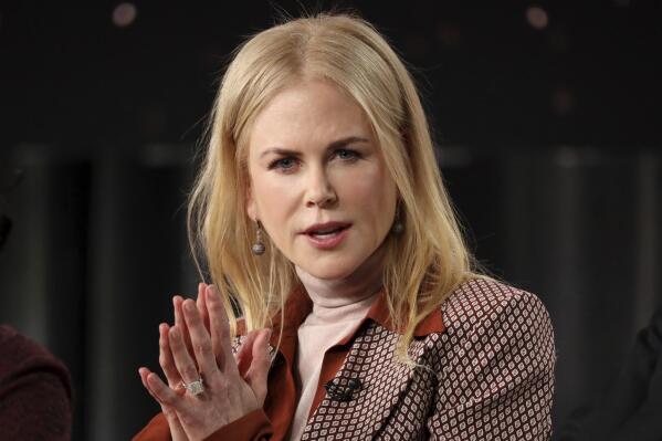 FILE-  In this Jan. 15, 2020, file photo, actress Nicole Kidman speaks at the "The Undoing" panel during the HBO TCA 2020 Winter Press Tour at the Langham Huntington in Pasadena, Calif. Hong Kong's government said in a statement Thursday, Aug. 19, 2021, that it had recently granted a quarantine exemption to someone to perform "designated professional work" after reports surfaced that Kidman did not have to serve quarantine when she arrived in the city to film a TV series. (Willy Sanjuan/Invision/AP, File)