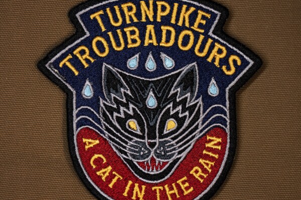This cover image released by Bossier City Records/Thirty Tigers shows "A Cat in the Rain” by Turnpike Troubadours. (Bossier City Records/Thirty Tigers via AP)