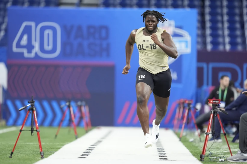 Jets Trade Down, Select Olu Fashanu from Penn State as No. 11 Pick in NFL Draft - Seasports