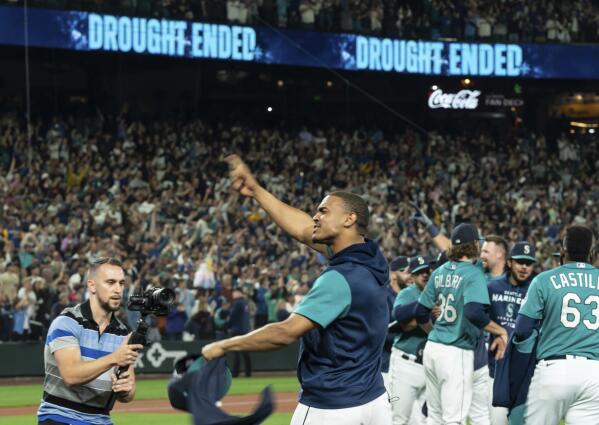 Raleigh's walk-off homer ends Mariners' long playoff drought