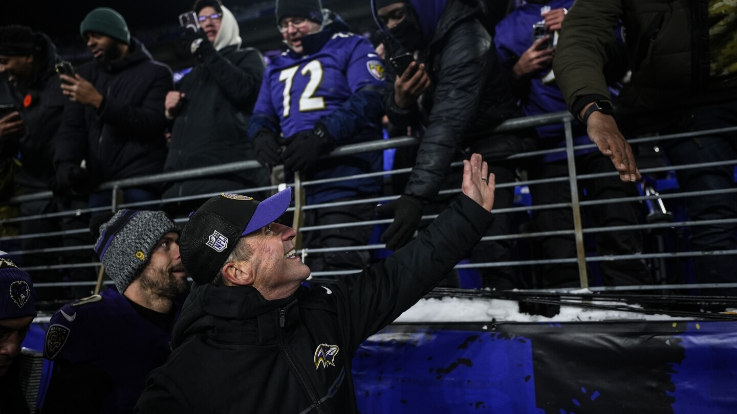 OWINGS MILLS Md AP — Да John Harbaugh ще се