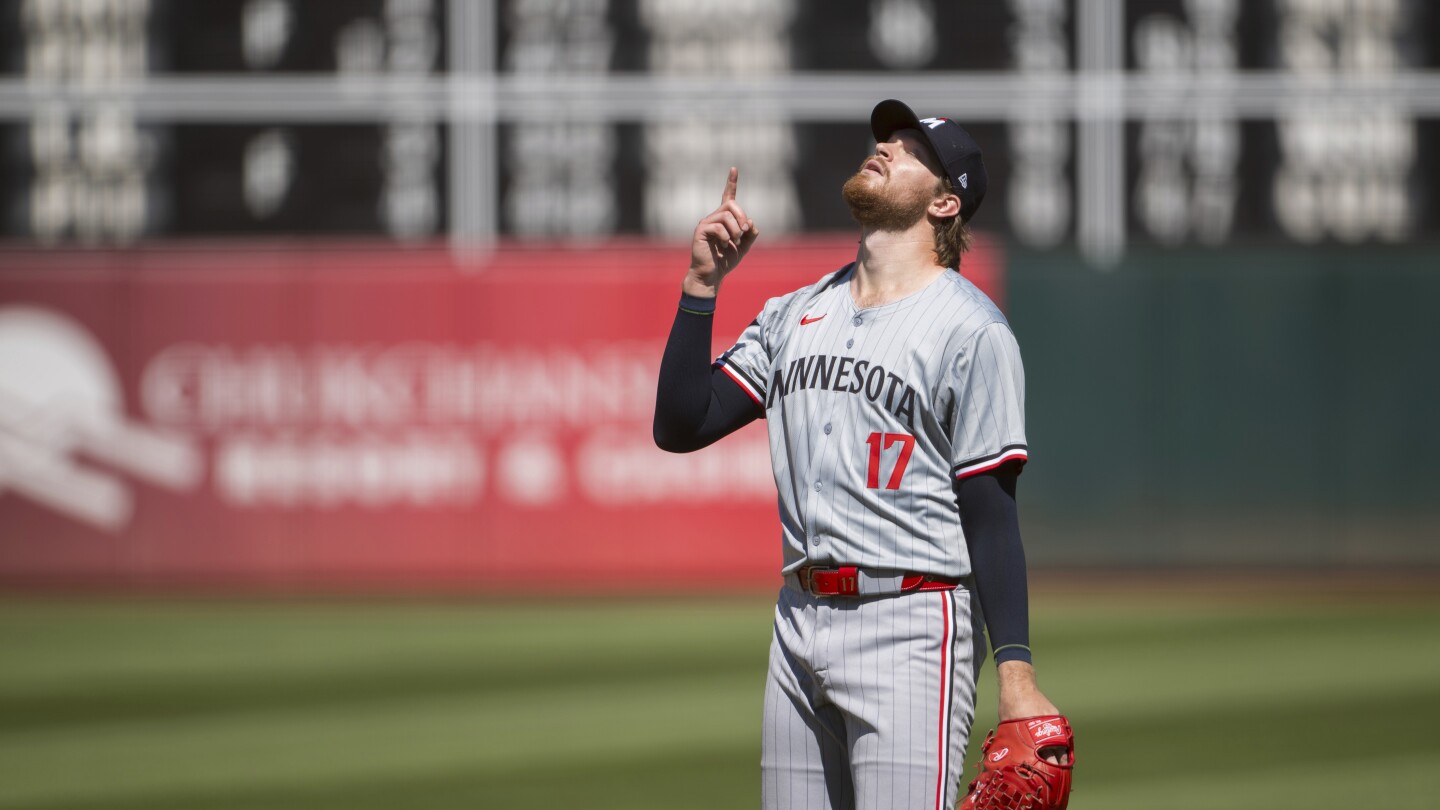 Twins Pitcher Bailey Ober Throws Gem vs Athletics