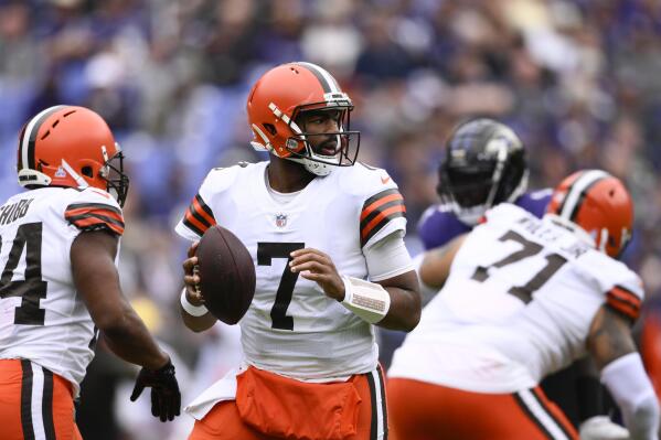 Brissett making most of final weeks as Browns starting QB