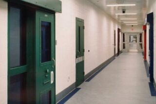FILE - This photo provided by the Shenandoah Valley Juvenile Center in 2018 shows part of the interior of the building in Staunton, Va. For the tens of thousands of kids locked up in juvenile detention centers and other correctional facilities across America in 2020, experts have issued a gloomy warning: The COVID-19 coronavirus is coming. (Shenandoah Valley Juvenile Center via AP)