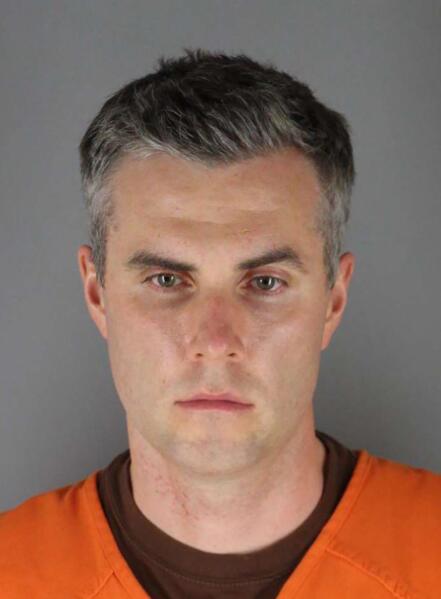 FILE - This photo provided by the Hennepin County Sheriff's Office in Minnesota on June 3, 2020, shows Thomas Lane. Lane former Minneapolis police officer pleaded guilty Wednesday, May 18,2022 to a state charge of aiding and abetting second-degree manslaughter in the killing of George Floyd. As part of the plea deal, Thomas Lane will have a count of aiding and abetting second-degree unintentional murder dismissed.(Hennepin County Sheriff's Office via AP, File)