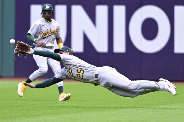 Josh Bell's long homer sends Guardians to 6-1 win, sweep of Oakland as A's  drop 8th straight