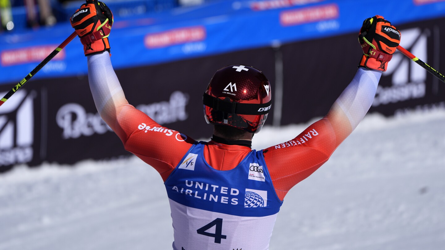 Loïc Meillard Wins Men's Giant Slalom at World Cup Finals