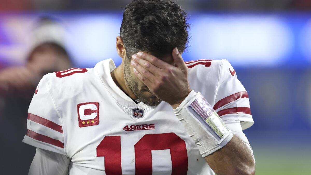 Falling to Rams in L.A., 49ers deliver heartbreak just short of the Super  Bowl