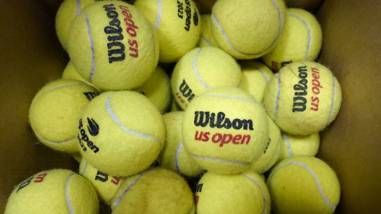 Why tennis balls are yellow -- or maybe green