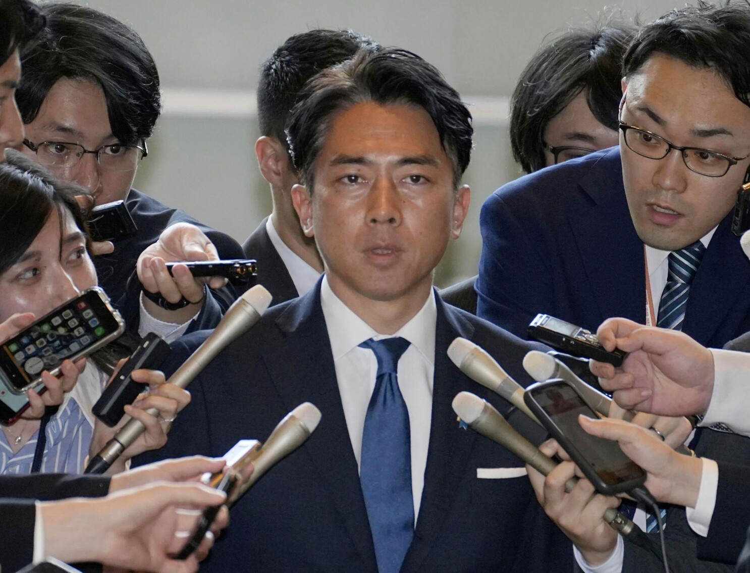 Japan’s agriculture minister forced to resign after a rice gaffe causes political fallout
