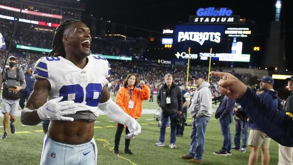 Dallas Cowboys OT win over New England Patriots NFL Gillette Stadium