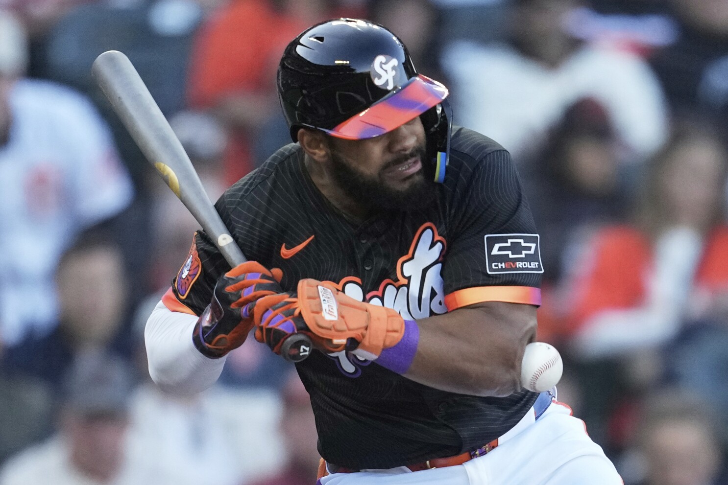 Gabriel Arias and Guardians spoil Rafael Devers' Giants debut with 3-2 win