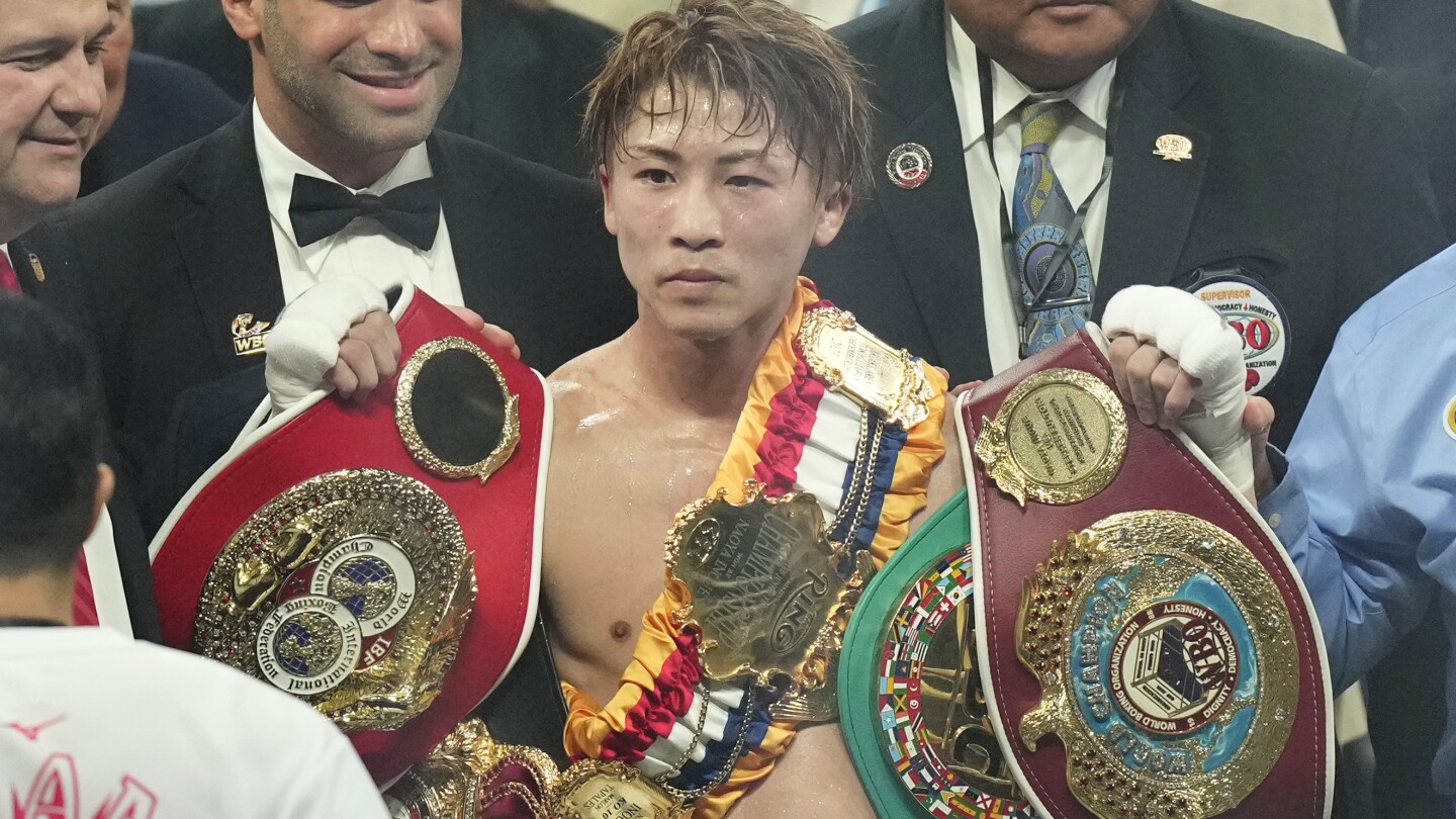 Japan sensation Naoya Inoue makes rare visit to US to defend undisputed junior featherweight title