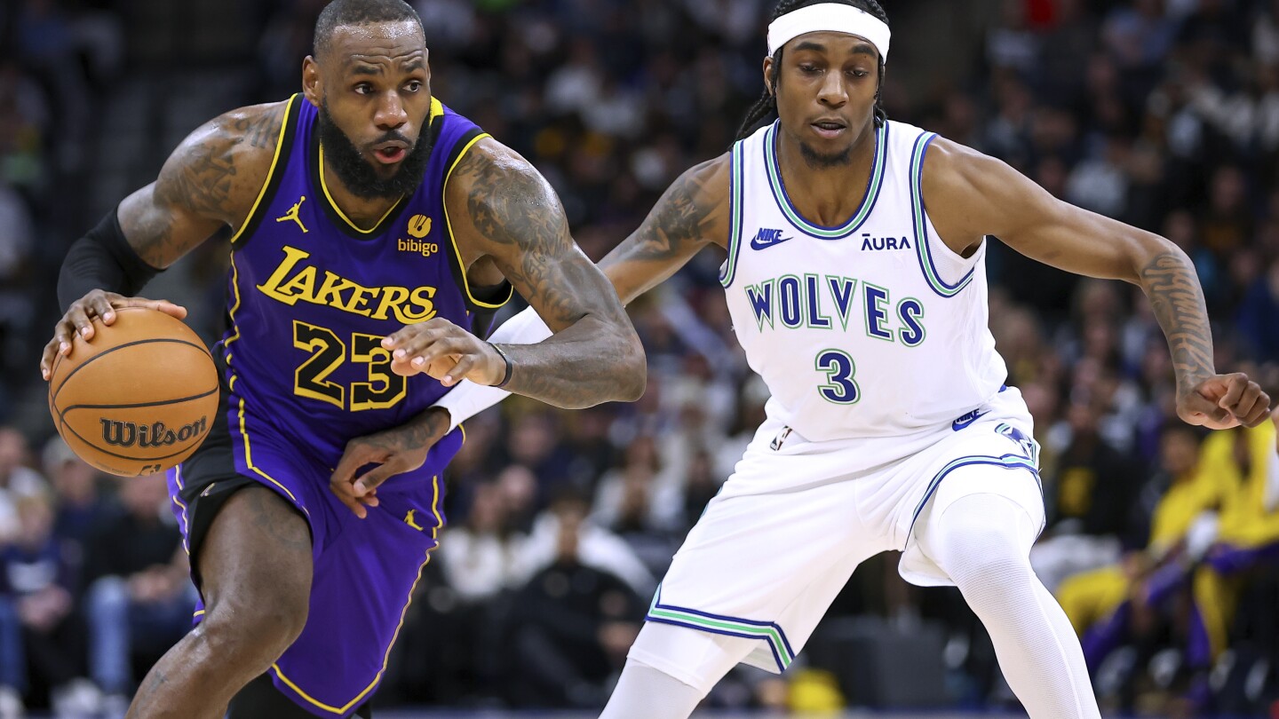 LeBron James questions NBA’s replay center after late-game shot ruled a 2-pointer