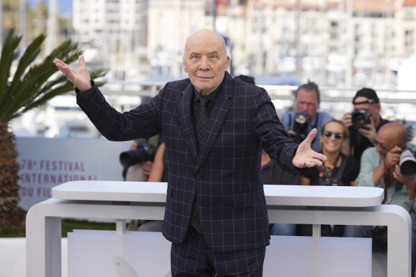 Aleksandr Filippenko poses for photographers in the photo call for the film 