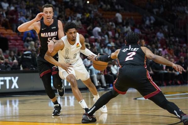 Miami Heat's Tyler Herro (hip) out vs. Oklahoma City Thunder