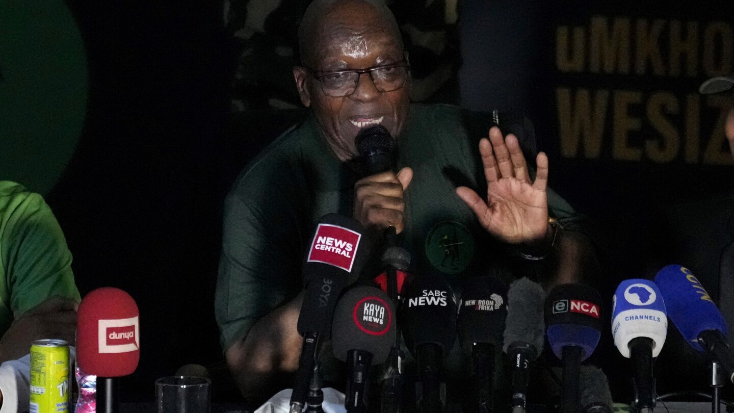 Управляващият ANC в Южна Африка отстрани бившия президент Зума за подкрепа на нова партия на изборите