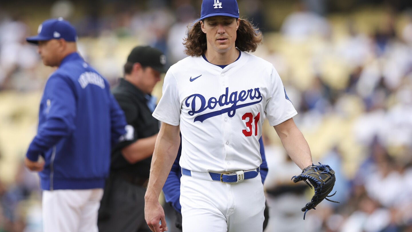 Dodgers Manage NL West Lead Amid Six-Man Rotation Injuries
