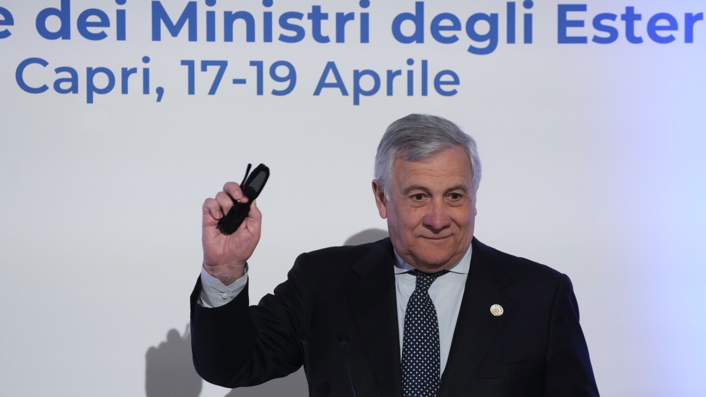 O Ministro dos Negócios Estrangeiros italiano afirmou na cimeira do G7 que Israel emitiu um aviso de última hora aos Estados Unidos sobre um ataque de drones ao Irão.
