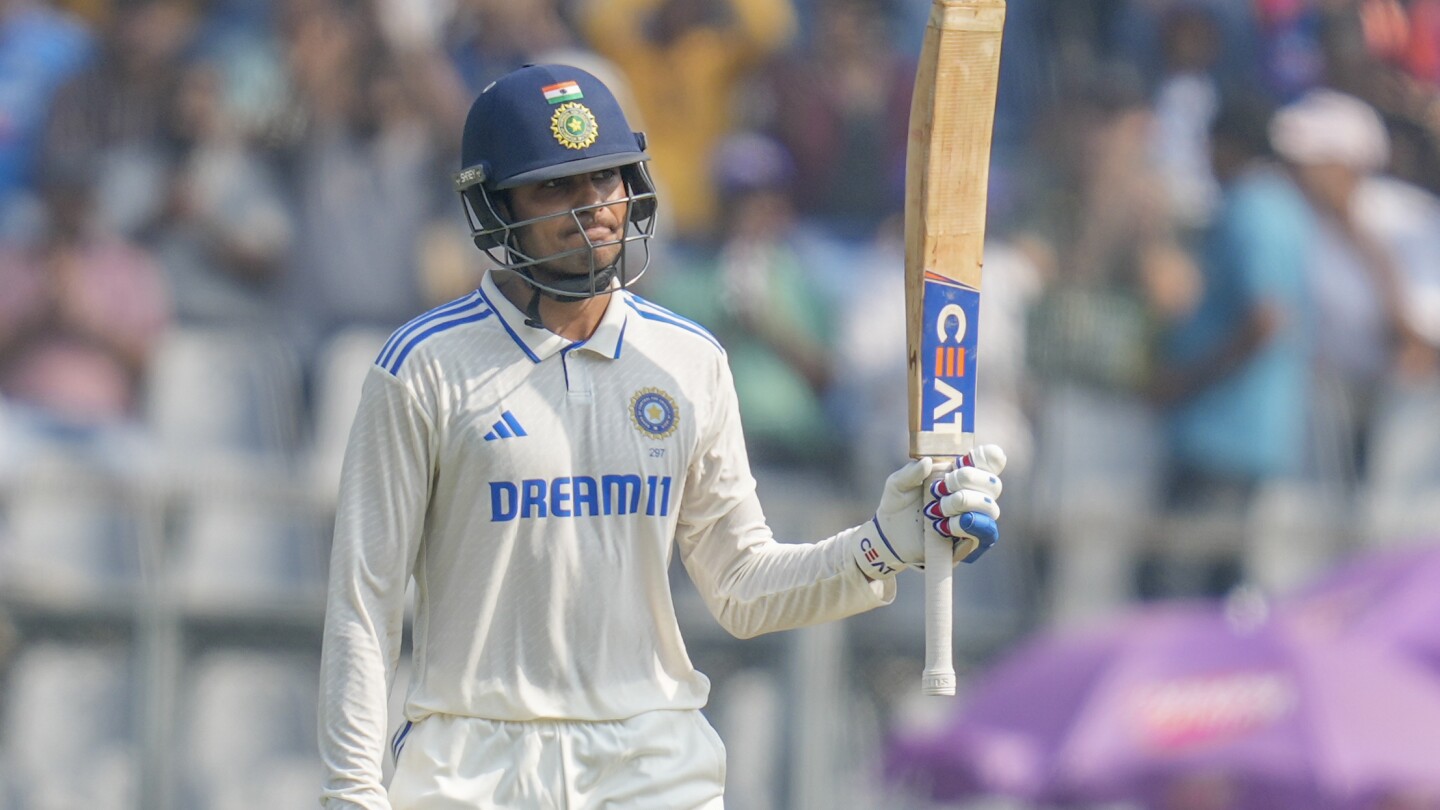 Gill, Pant Lead India in Third Test