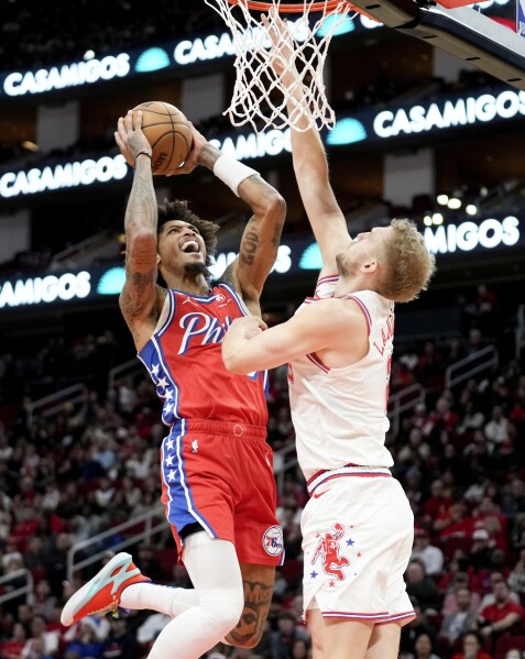 Tyrese Maxey scores 42 points, short-handed 76ers outlast Rockets 131-127