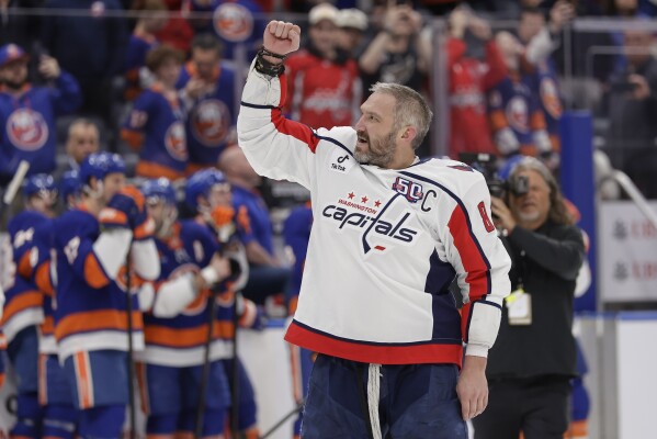 Ovechkin beats legend Gretzky's NHL goal record