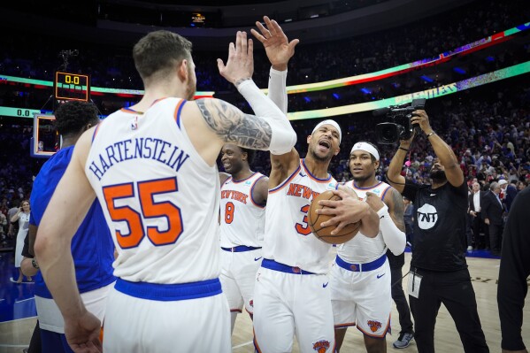 Knicks’ trio of Villanova stars help them advance to 2nd round of East playoffs
