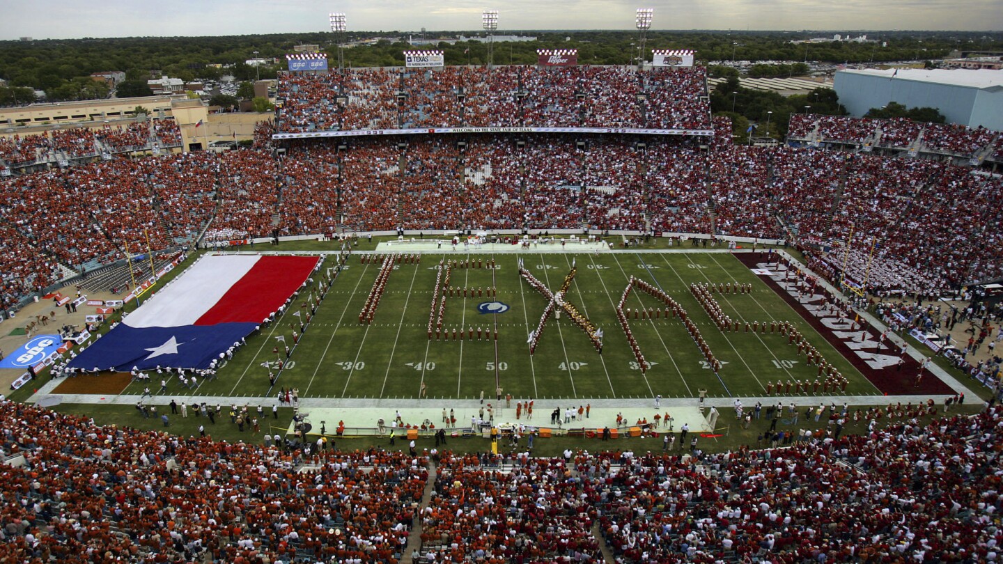 Oklahoma, Texas Set for SEC Rivalry Game