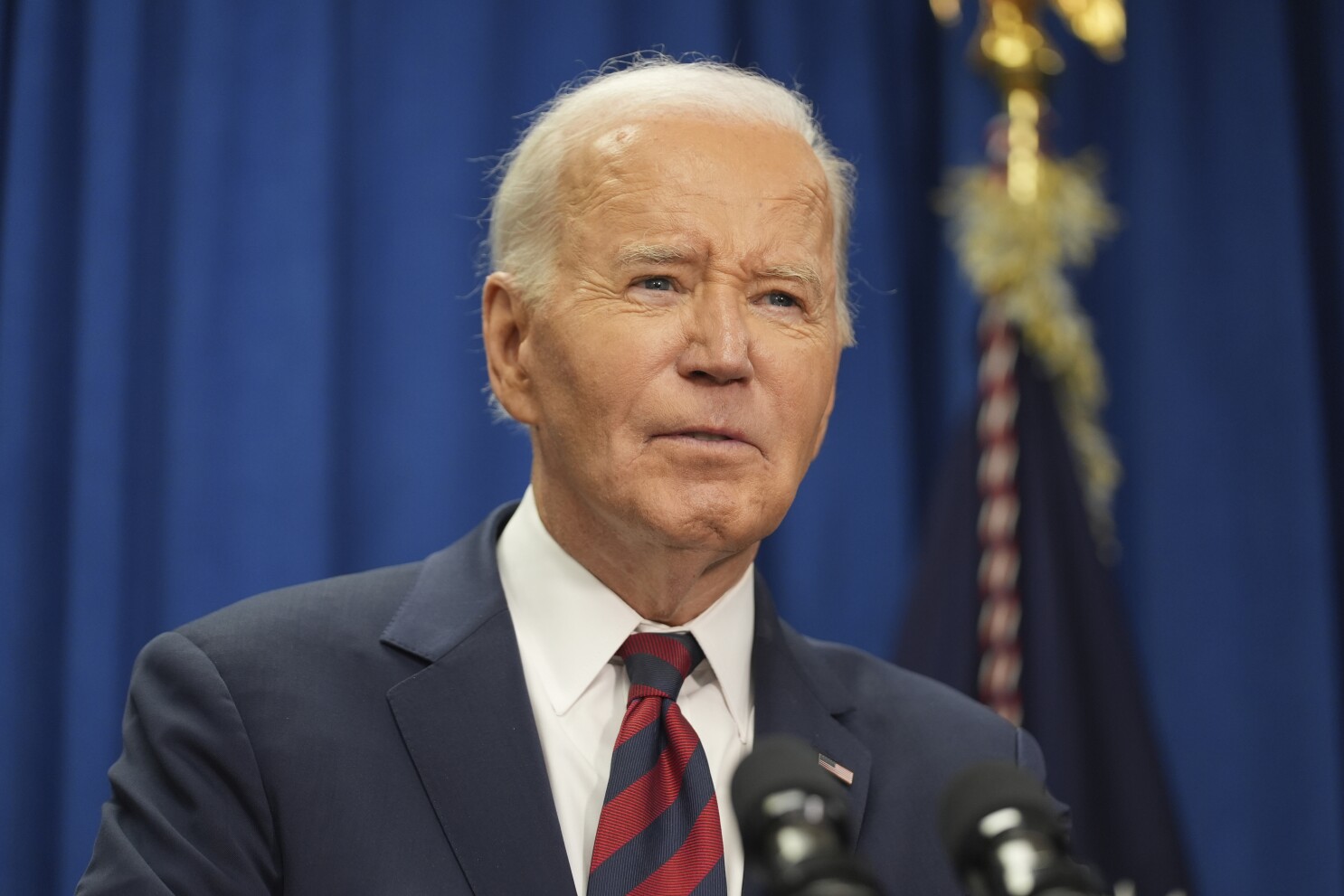 Biden delivers first remarks since cancer diagnosis