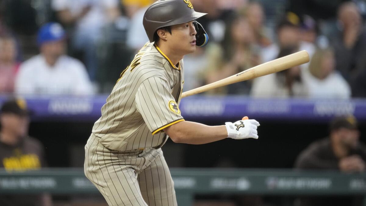 Padres open series with 6-5 win over Rockies at Coors Field - Sentinel  Colorado