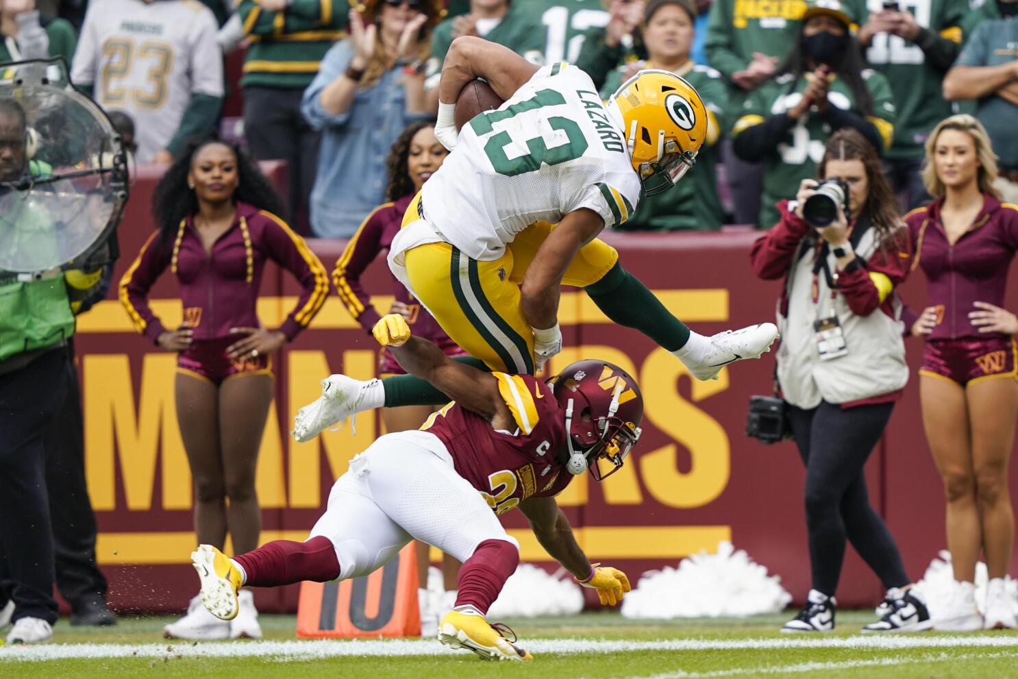 Packers WR Lazard says he doesn't expect to play Sunday