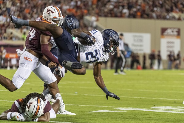 College Football Scores: Old Dominion Shocks No. 13 Virginia Tech - The New  York Times