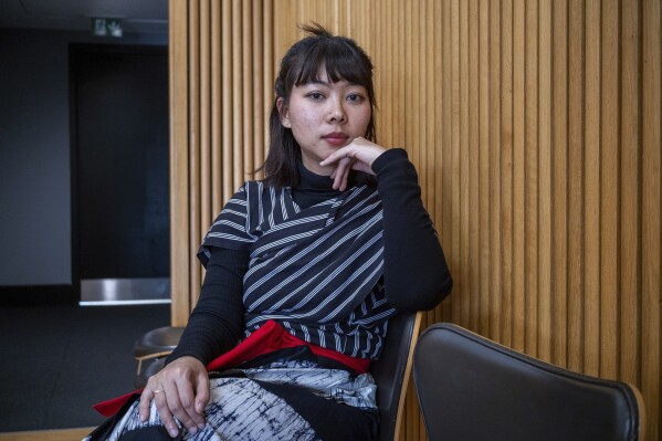 Rara Sekar, who goes by hara, poses for a portrait during the Skoll World Forum on Thursday, April 3, 2025, in Oxford, England. (AP Photo/Vickram Sombu)