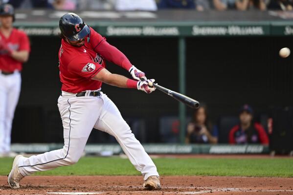 Trout HR 7th game in a row; Guardians beat Angels, pad lead