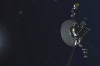 En esta ilustración proporcionada por la NASA puede verse el Voyager 1. (NASA vía AP)