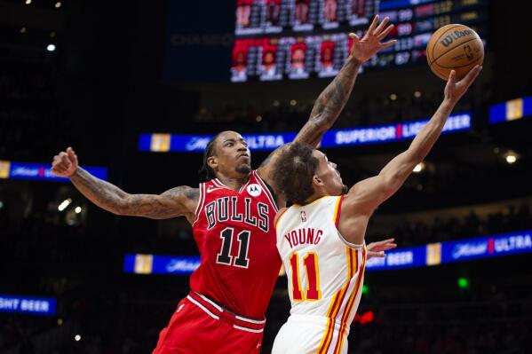 NBA: AJ Griffin's twisting buzzer-beater caps Hawks' wild win over Bulls