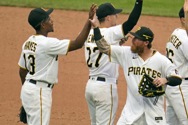 The script is back! These authentic - Pittsburgh Pirates