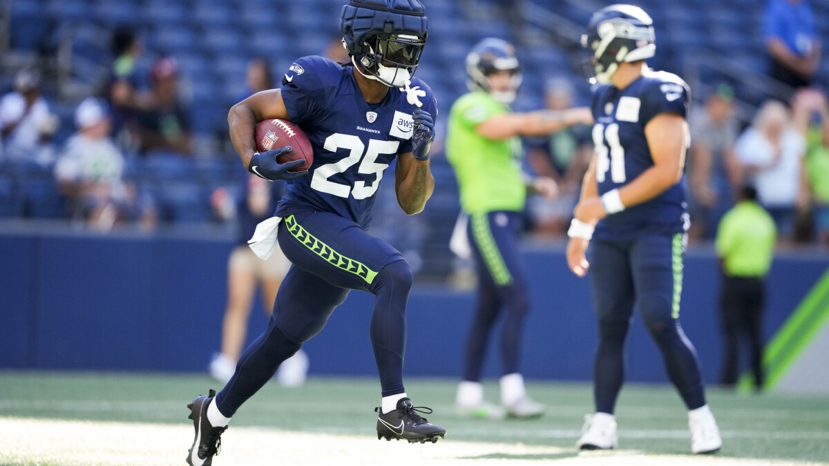 Seahawks RB Kenneth Walker III (ankle) to have tests