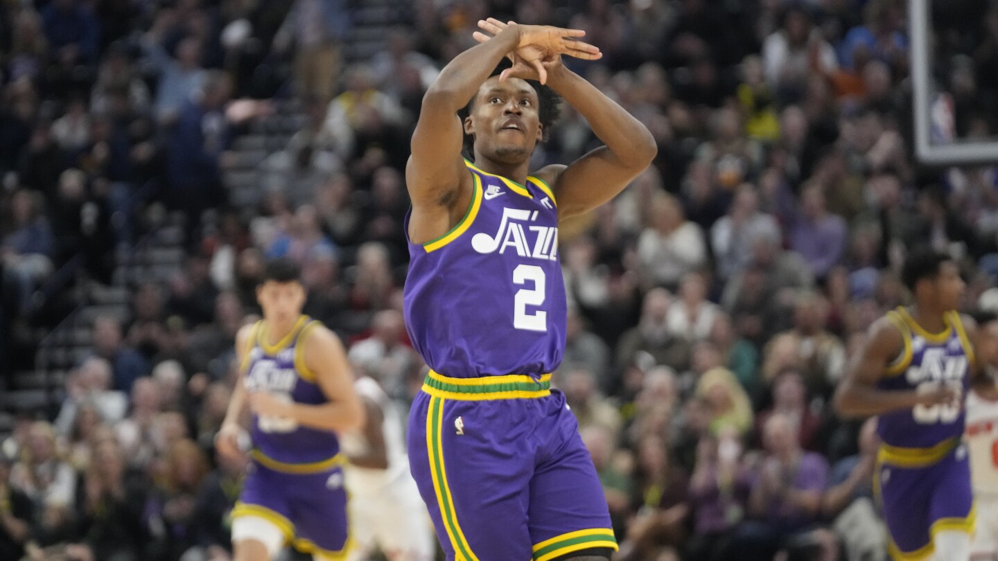 Collin Sexton scores season-high 26 points, Jazz beat Knicks 117-113
